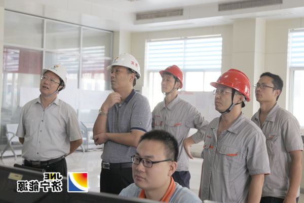 张广宇到济矿民生热能进行节前慰问指导