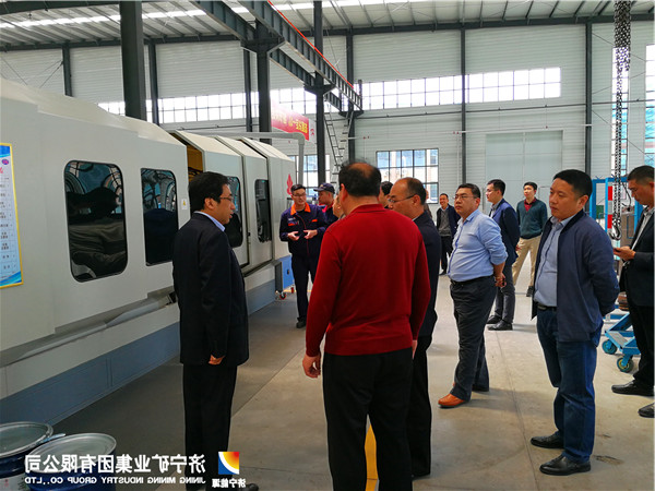 任城区政协专题调研组莅临海纳科技公司参观指导