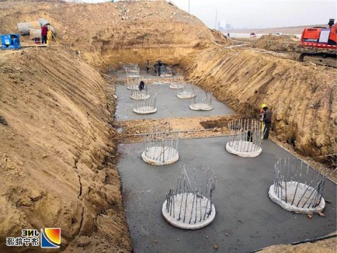 济矿物流航道沿线桥梁工程全面开工