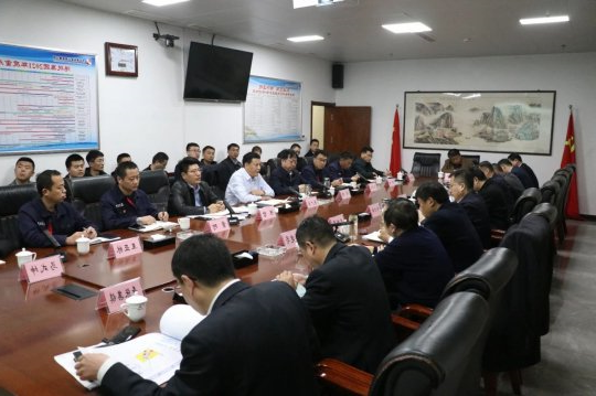 张广宇带队与梁山县政府对接临港产业园建设规划事宜