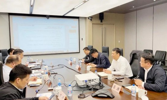 张广宇带队到中船第九设计研究院对接项目合作