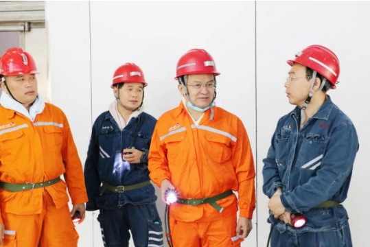 马金平到义桥煤矿开展整顿督导检查