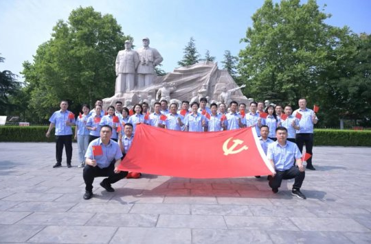 传承红色基因·弘扬革命精神丨集团公司党委开展党史学习教育现场教学活动