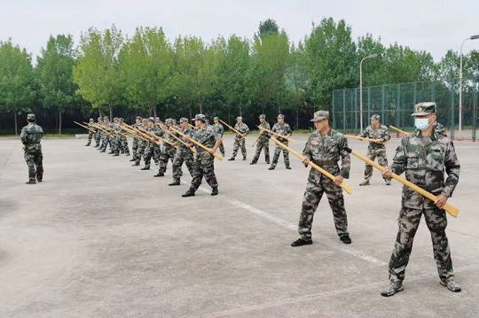 金桥煤矿参加2021年度济宁市民兵干部骨干集训