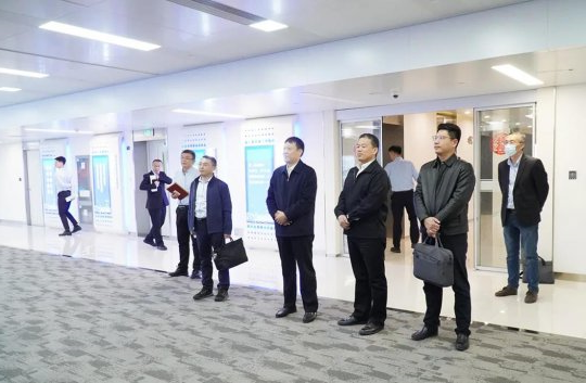 张广宇到山东港口陆海国际物流集团走访交流