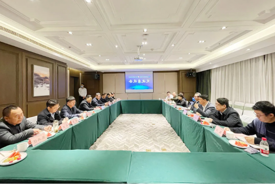 江苏省港口集团客人到访集团公司