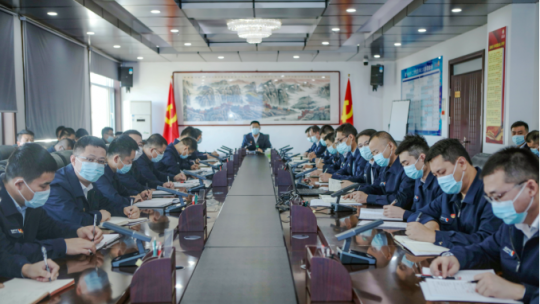 阳城煤电丨新年开工第一天，安全管理挺在前