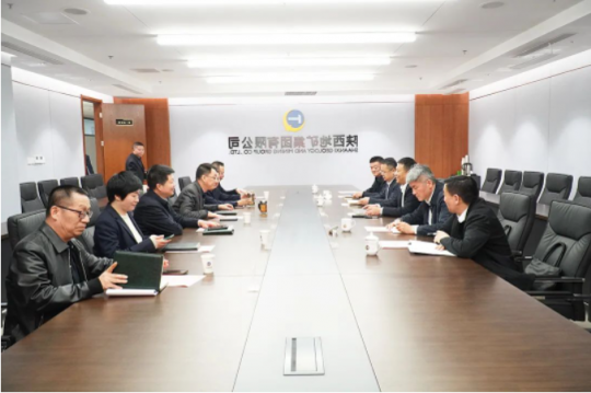 张广宇带队到西安市开展商务活动