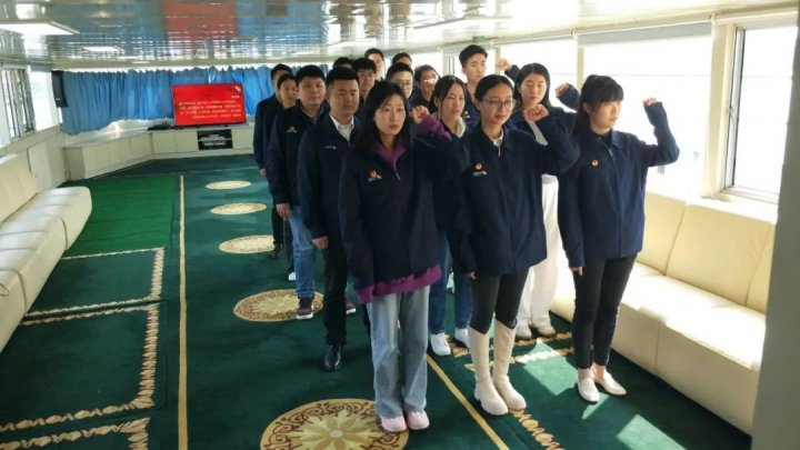 让时代见证青春的力量——金桥煤矿开展“五四”青年节系列主题团日活动