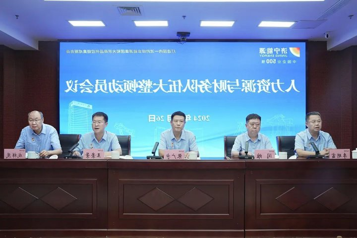 济宁能源集团组织召开人力资源与财务队伍大整顿动员会议