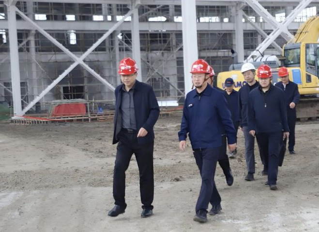 王崇景到海纳科技调研指导工作